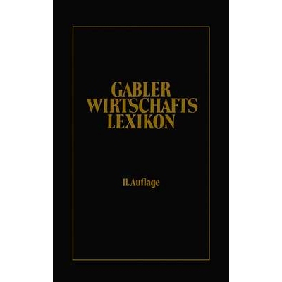 预订 Gabler Wirtschafts Lexikon: 9783409303835