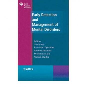 预订 Early Detection And Management Of Mental Disorders 精神障碍的早期发现与治疗: 9780470010839