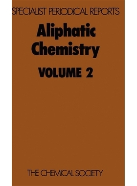 预订 Aliphatic Chemistry: Volume 2 脂肪族化学：第 2 卷: 9780851865126