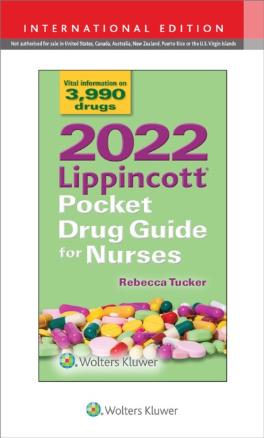 【预订】2022 Lippincott Pocket Drug Guide for Nurses, International Edition 9781975183233
