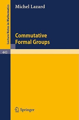 【预售】Commutative Formal Groups