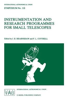 预订 Instrumentation and Research Programmes for Small Telescopes
