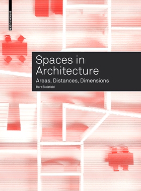 预订 Spaces in Architecture: Areas, Distances, Dimensions 建筑空间：面积，距离，尺寸: 9783035617238