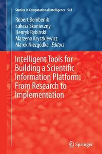 【预订】Intelligent Tools for Building a Scientific Information Platform: From Research to Implementation