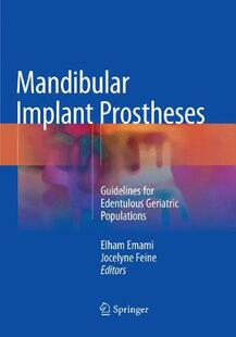 【预订】Mandibular Implant Prostheses