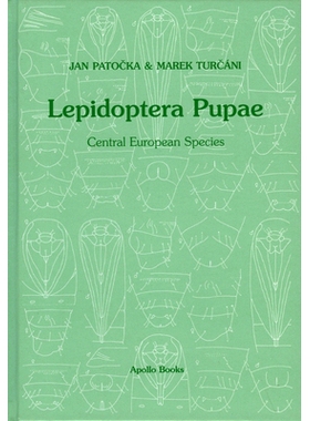 预订 Lepidoptera Pupae. Central European Species (2 vols.) 鳞翅目蛹。中欧物种（2 卷）: 9788788757477