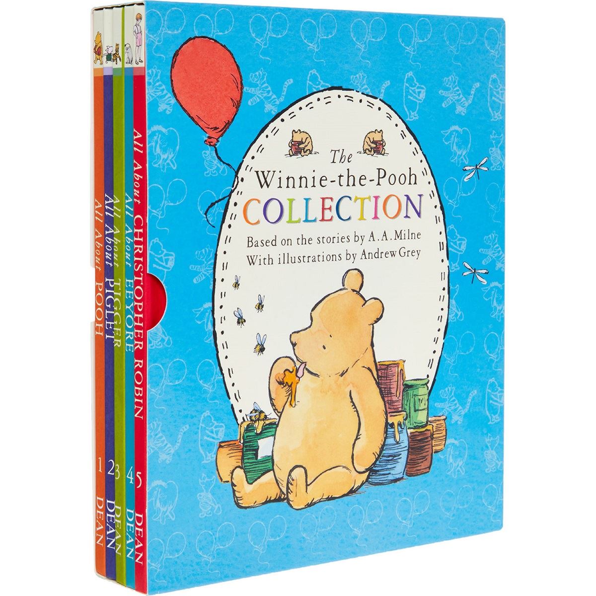 小熊维尼 精装绘本 5册套装 all about winnie-the-pooh gift set