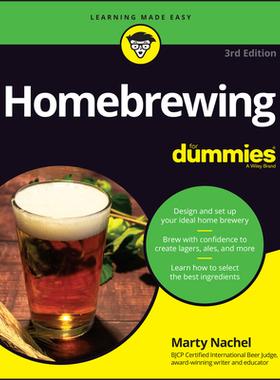 【预订】Homebrewing for Dummies, 3rd ed. 9781119891277