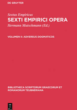 【预订】Adversus dogmaticos 9783110256284