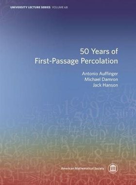 【预售】50 Years of First-Passage Percolation