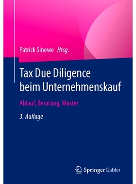 预订 Tax Due Diligence Beim Unternehmenskauf: Ablauf, Beratung, Muster: Ablauf, Beratung, Muster: 9783658388188