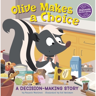 Decision 9781398251250 Makes 奥利弗做出选择：一个决策故事 Story Making Choice Olive 预订