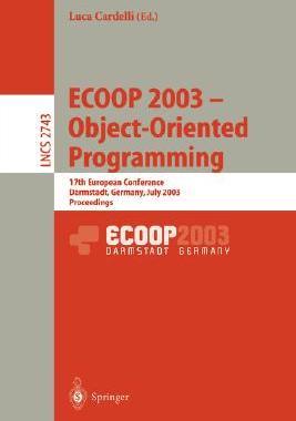 【预订】ECOOP 2003 - Object-Oriented Programming