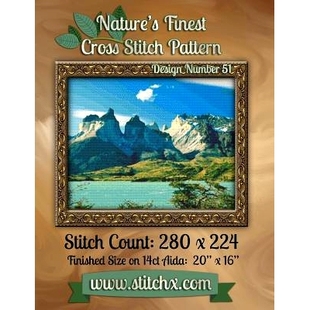 Cross Stitch Nature’s 9781502575609 Number Finest Design 预订 Pattern
