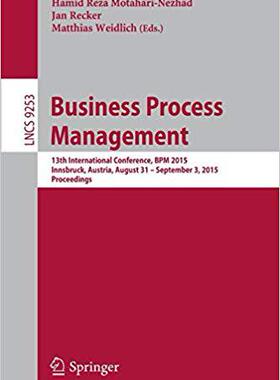【预订】Business Process Management 9783319230627