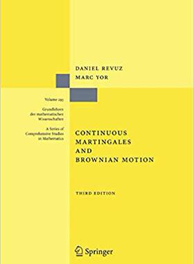【预订】Continuous Martingales and Brownian Motion 9783642084003