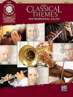【预订】Easy Classical Themes Instrumental Solos for Strings: Violin, Book & CD