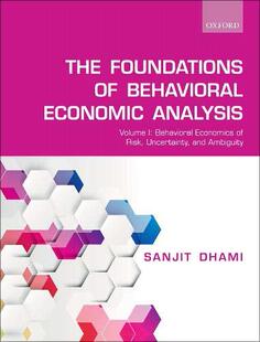 【预订】The Foundations of Behavioral Economic Analysis