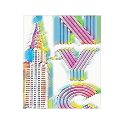 [预订]ICONIC Chrysler Building Writing Drawing Journal. Sir Michael Designer: super sized Rainbow Chrysler 9780464197669