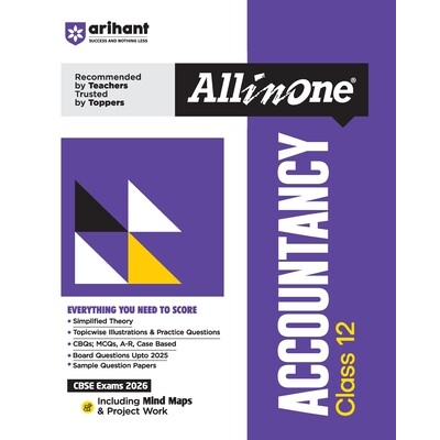 预订 AIO CBSE Accountancy 12th: 9789368401643