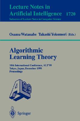 【预订】Algorithmic Learning Theory