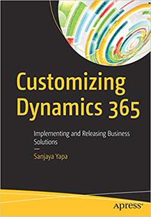 【预售】Customizing Dynamics 365