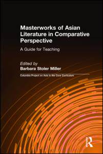 【预订】Masterworks of Asian Literature in Comparative Perspective: A Guide for Teaching