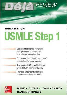 [预订]Deja Review USMLE Step 1 3e 9781260441642