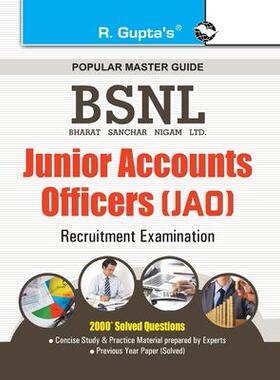 [预订]BSNL Junior Accounts Officers (JAO) Examination Guide 9788178129037
