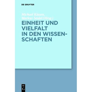 预订 Einheit und Vielfalt in den Wissenschaften 科学的统一性和多样性: 9783110612554