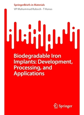 预订 Biodegradable Iron Implants: Development, Processing, and Applications 可生物降解的铁植入物：开发、加工与应用: 9783