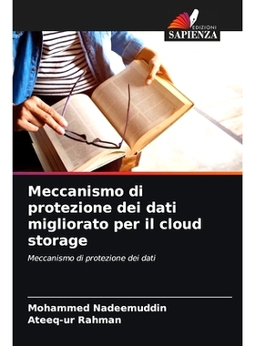 预订 Meccanismo di protezione dei dati migliorato per il cloud storage: 9786206636557