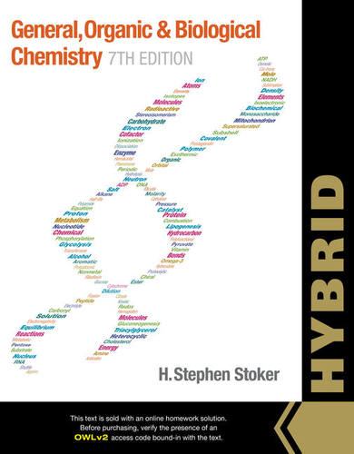 【预订】General, Organic, and Biological Chemistry, Hybrid (with OWLv2 Quick Prep for General Chemistry Printed Ac...