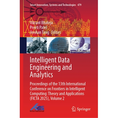 预订 Intelligent Data Engineering and Analytics Proceedings of the 13th International Conference on Frontiers in Intelli