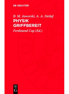 预订 Physik griffbereit: Definitionen, Gesetze, Theorien: 9783112758144
