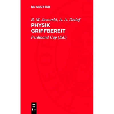 预订 Physik griffbereit: Definitionen, Gesetze, Theorien: 9783112758144