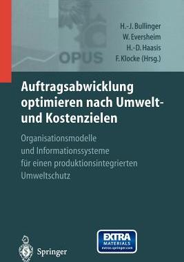 预订 Auftragsabwicklung optimieren nach Umwelt- und Kostenzielen