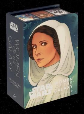 预订 英文原版 星球大战女性图鉴：100张明信片 礼品书收藏 Star Wars: Women of the Galaxy 100 Postcards