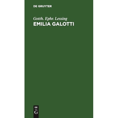 预订 Emilia Galotti: Ein Trauerspiel in 5 Aufzügen: 9783112508435