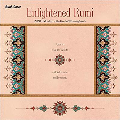 【预售】Enlightened Rumi 2020 Square Wall Calendar