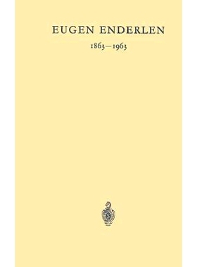 预订 Eugen Enderlen 1863–1963: 9783642496080