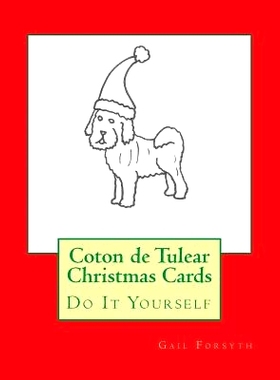 预订 Coton de Tulear Christmas Cards: Do It Yourself: 9781517057633