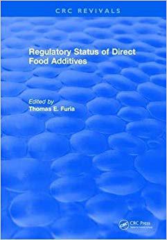 【预售】Regulatory Status of Direct Food Additives