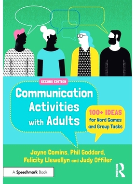 预订 Communication Activities with Adults: 100+ Ideas for Word Games and Group Tasks 与成人沟通活动：100多个文字游戏和小