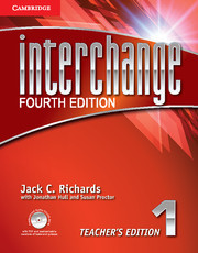 【预售】Interchange Level 1 Teacher’s Edition with Assessment Audio CD/CD-ROM