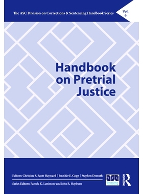 预订 Handbook on Pretrial Justice 审前司法手册: 9780367712181