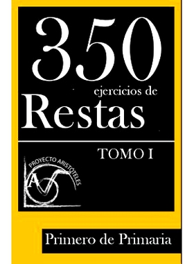 预订 350 Ejercicios de Restas para Primero de Primaria (Tomo I): 9781495917486