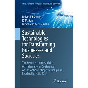 the Technologies Businesses Transforming 预订 Societies 6th Lectures for Keynote The International and Sustainable