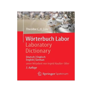 [预订]Wörterbuch Labor / Laboratory Dictionary