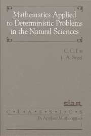 预订 Mathematics Applied to Deterministic Problems in the Natural Sciences